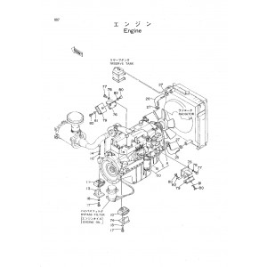 Hitachi EX400 Crawler Excavator set of Parts Catalogs