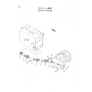 Hitachi EX400 Crawler Excavator set of Parts Catalogs