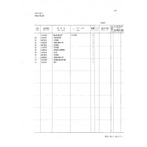 Hitachi EX400 Crawler Excavator set of Parts Catalogs