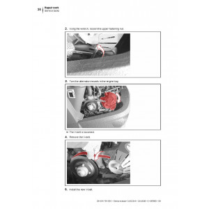 Hitachi Zaxis ZW65-6, Zaxis ZW75-6 and Zaxis ZW95-6 Wheel Loader set of Service Manuals