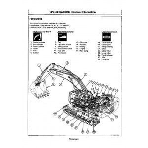 Hitachi EX400-3 and EX400-3C Crawler Excavator set of Service Manuals