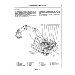 Hitachi EX550-3 and EX550-3C Crawler Excavator set of Service Manuals