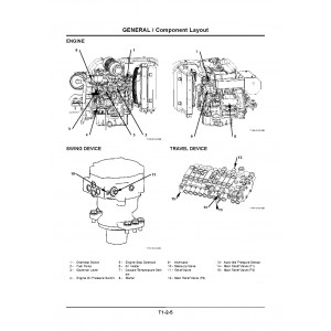 Hitachi Zaxis 30U-2 and Zaxis 35U-2 Compact Excavator set of Service Manuals