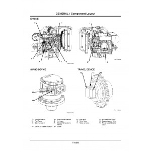 Hitachi Zaxis 40U-2 and Zaxis 50U-2 Compact Excavator set of Service Manuals