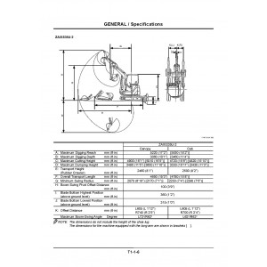 Hitachi Zaxis 27U-2, Zaxis 30U-2 and Zaxis 35U-2 Compact Excavator set of Service Manuals