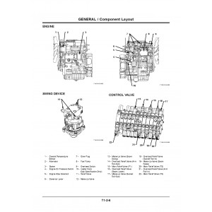 Hitachi Zaxis 17U-2 Compact Excavator set of Service Manuals