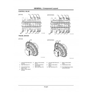 Hitachi Zaxis 18-3 Compact Excavator set of Service Manuals