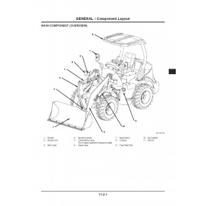 Hitachi Zaxis ZW30, Zaxis ZW40 and Zaxis ZW50 Wheel Loader set of Service Manuals