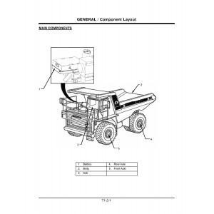 Hitachi EH750-3 Rigid Dump Truck set of Service Manuals