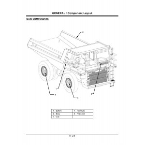 Hitachi EH750-3 Rigid Dump Truck set of Service Manuals