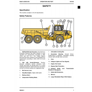 Hitachi AH250D and AH300D Articulated Dump Truck set of Service Manuals