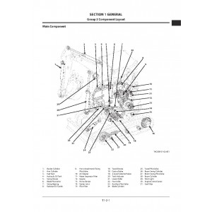 Hitachi Zaxis 20U-5B Compact Excavator set of Service Manuals