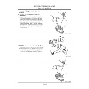 Hitachi Zaxis 38U-5A Compact Excavator set of Service Manuals