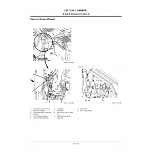 Hitachi Zaxis 38U-5A Compact Excavator set of Service Manuals