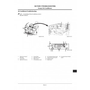 Hitachi Zaxis 35U-5A Compact Excavator set of Service Manuals