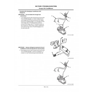 Hitachi Zaxis 30U-5B Compact Excavator set of Service Manuals