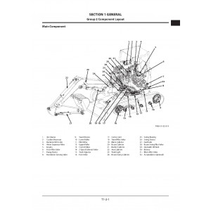 Hitachi Zaxis 48U-5A Compact Excavator set of Service Manuals