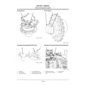 Hitachi Zaxis 48U-5A Compact Excavator set of Service Manuals