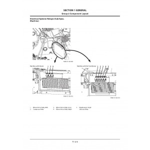 Hitachi Zaxis 55U-5A Compact Excavator set of Service Manuals