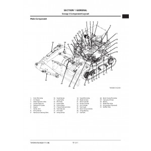 Hitachi Zaxis 65USB-5B Compact Excavator set of Service Manuals