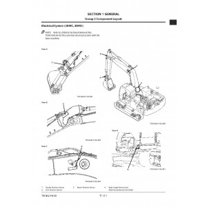 Hitachi Zaxis 210X-6 and Zaxis 210LCX-6 Crawler Excavator set of Service Manuals