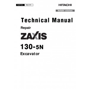 Hitachi Zaxis 130-5N  set of Service Manuals