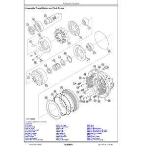 Hitachi Zaxis 50U-5N Compact Excavator set of Service Manuals