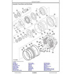 Hitachi Zaxis 35U-5N Compact Excavator set of Service Manuals