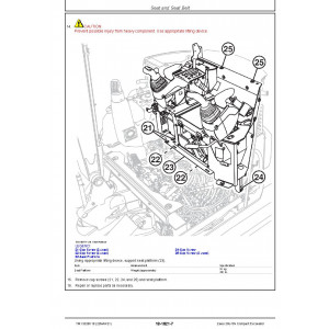 Hitachi Zaxis 26U-5N Compact Excavator set of Service Manuals