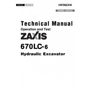 Hitachi Zaxis 17U-5N Compact Excavator set of Service Manuals