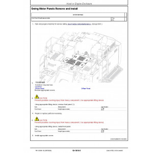 Hitachi Zaxis 670LC-6 Crawler Excavator set of Service Manuals