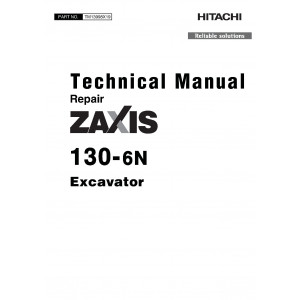 Hitachi Zaxis 130-6N  set of Service Manuals