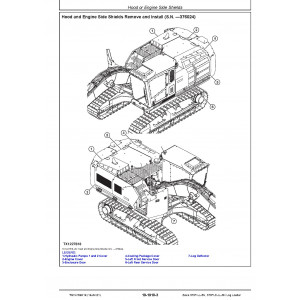 Hitachi Zaxis 370F-LL-6N and Zaxis 370FLC-LL-6N Log Loader set of Service Manuals