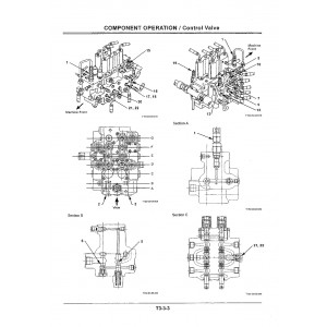 Hitachi EX80-5 Crawler Excavator set of Service Manuals