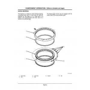 Hitachi EX200-5, EX230-5 and EX270-5 Crawler Excavator set of Service Manuals