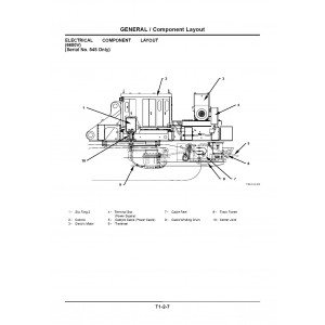 Hitachi EX2500-6 Crawler Excavator set of Service Manuals