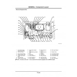 Hitachi EX1200-5C (Cummins Engine) Hydraulic Excavator set of Service Manuals