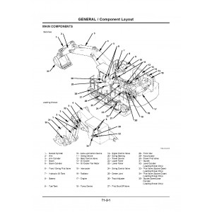 Hitachi EX1200-5C (S6R Engine) Hydraulic Excavator set of Service Manuals