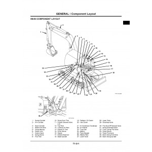 Hitachi Zaxis 85USBLC-3 Compact Excavator set of Service Manuals