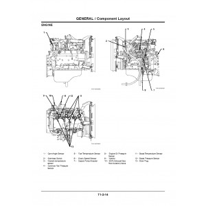 Hitachi Zaxis 225US-3 and Zaxis 225USLC-3 Crawler Excavator set of Service Manuals