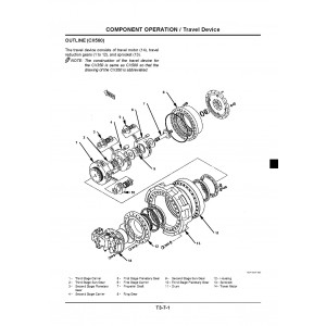 Hitachi CX350 Crawler Crane set of Service Manuals