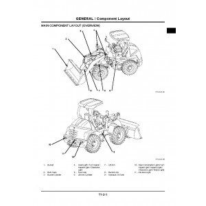 Hitachi Zaxis ZW80 and Zaxis ZW90 Wheel Loader set of Service Manuals