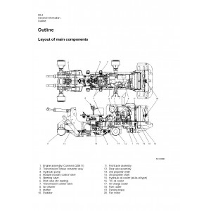 Hitachi Zaxis ZW330 Wheel Loader set of Service Manuals