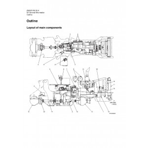 Hitachi Zaxis ZW370 Wheel Loader set of Service Manuals