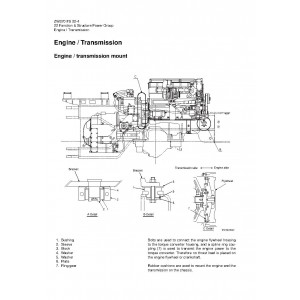 Hitachi Zaxis ZW370 Wheel Loader set of Service Manuals