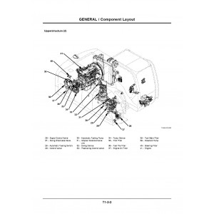 Hitachi Zaxis 170W-3 and Zaxis 190W-3 Wheel Excavator set of Service Manuals