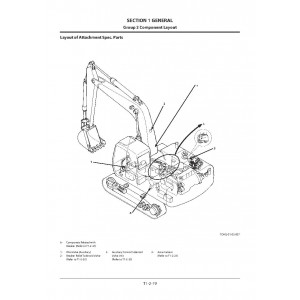 Hitachi Zaxis 130-6 and Zaxis 130LCN-6 Crawler Excavator set of Service Manuals