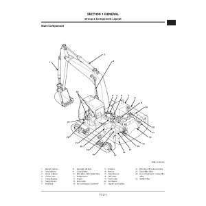 Hitachi Zaxis 160LC-5B Crawler Excavator set of Service Manuals