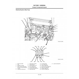 Hitachi Zaxis 190LC-5B and Zaxis 190LCN-5B Crawler Excavator set of Service Manuals