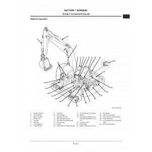 Hitachi Zaxis 190LC-6 and Zaxis 190LCN-6 Crawler Excavator set of Service Manuals